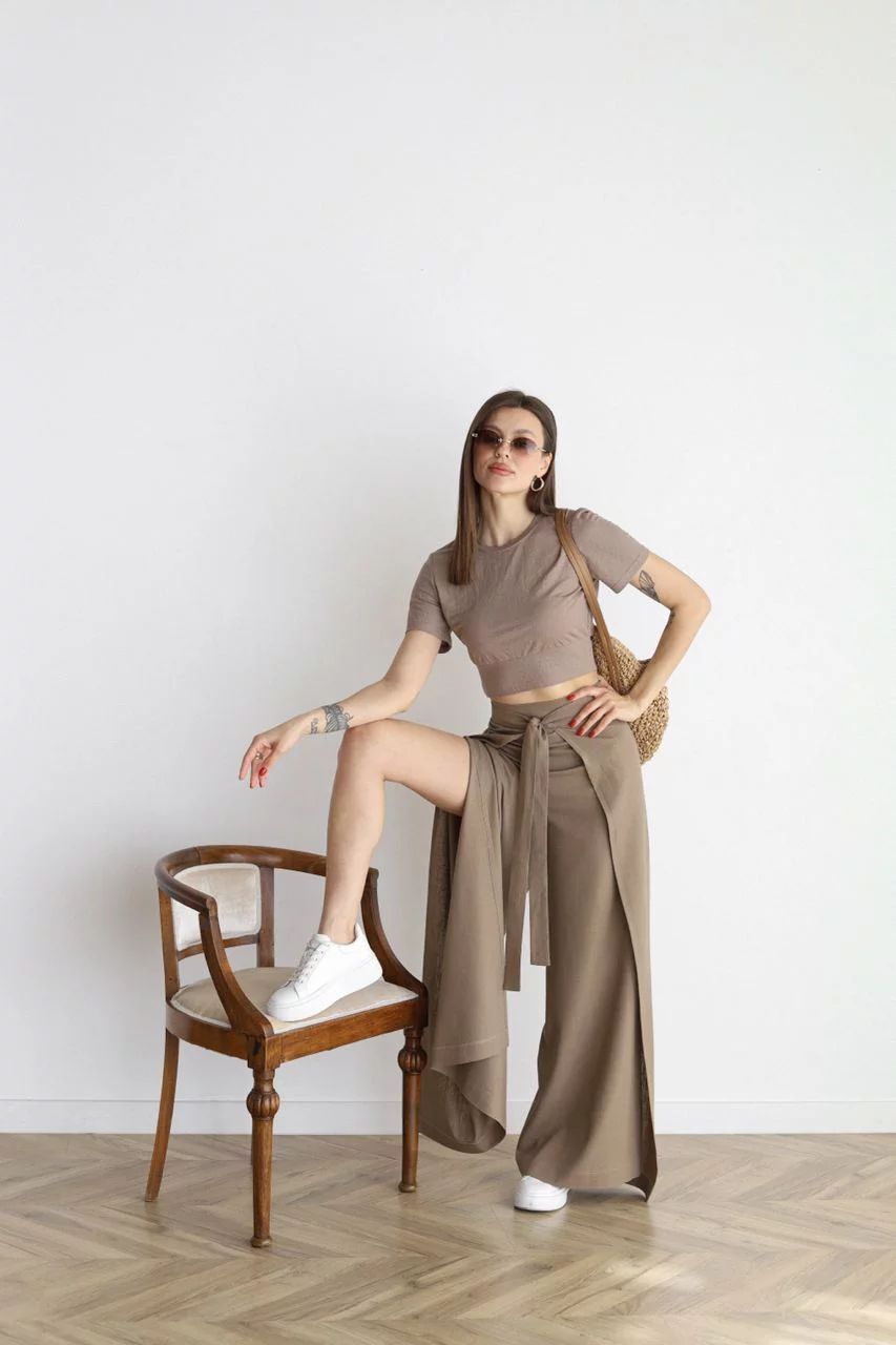 Taikoo | Wide Linen Trousers