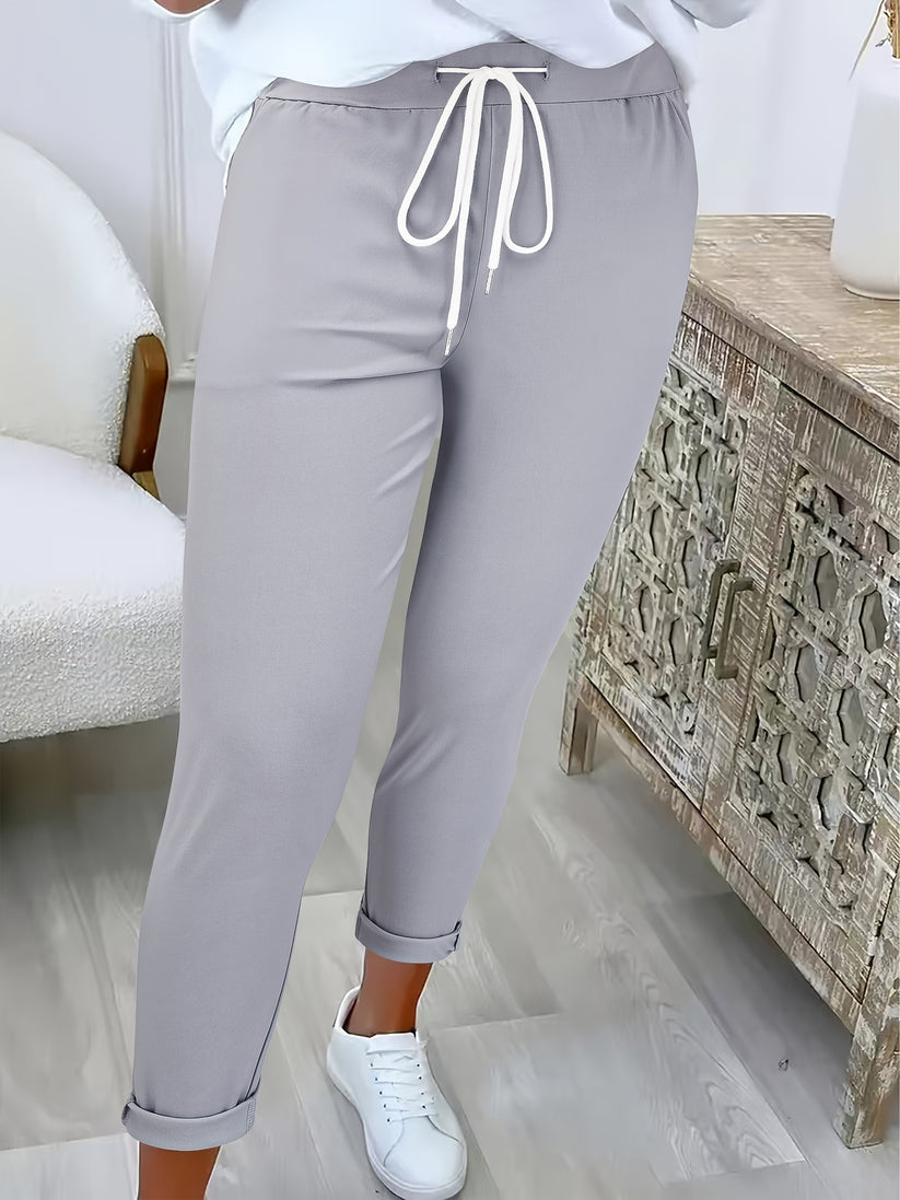 Talia | Comfortable Drawstring Trousers