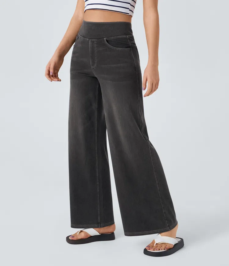 Taikoo | Relaxed Fit Wide-Leg Jeans