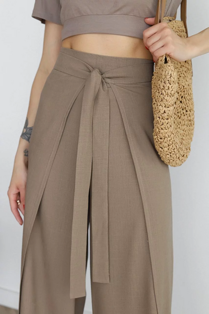 Taikoo | Wide Linen Trousers