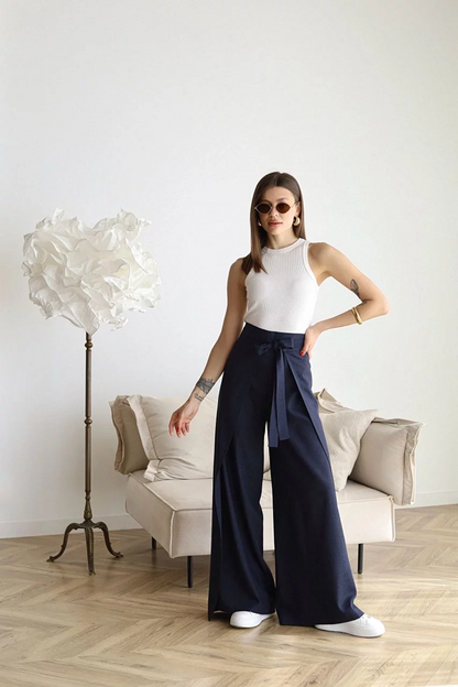 Taikoo | Wide Linen Trousers