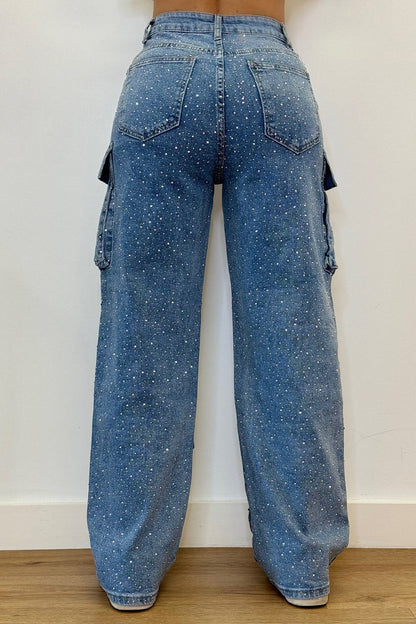Taikoo | High-Waisted Wide-Leg Jeans