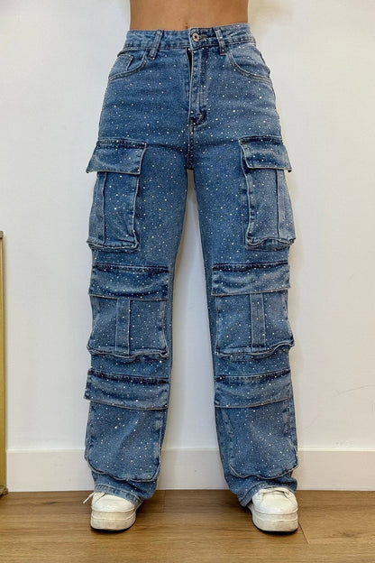 Taikoo | High-Waisted Wide-Leg Jeans