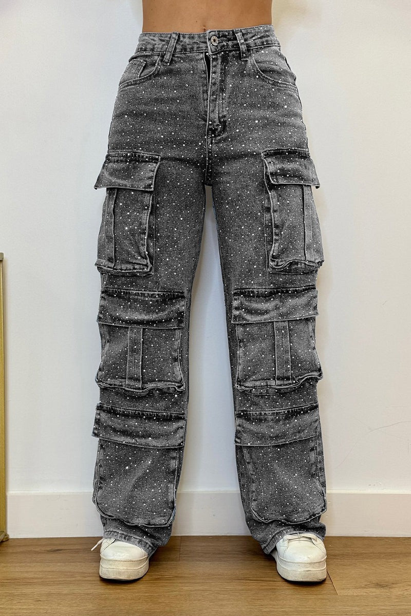 Taikoo | High-Waisted Wide-Leg Jeans