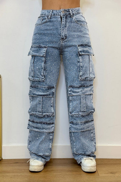 Taikoo | High-Waisted Wide-Leg Jeans