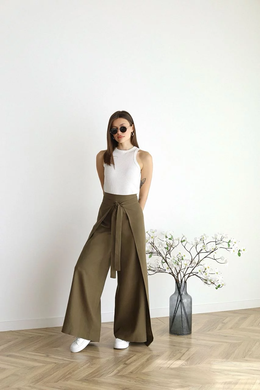 Taikoo | Women’s Wide-Leg Linen Pants
