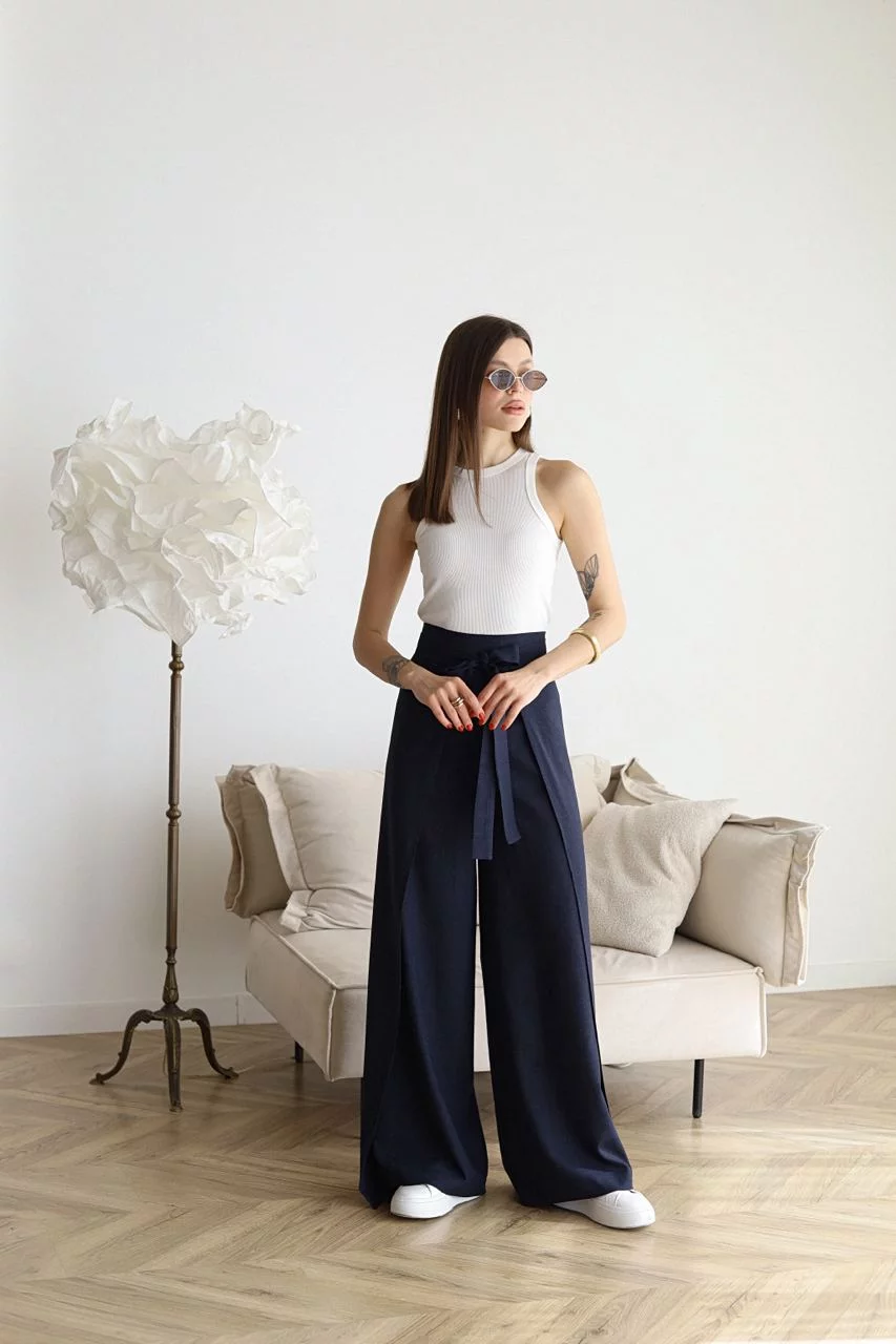 Taikoo | Wide Linen Trousers
