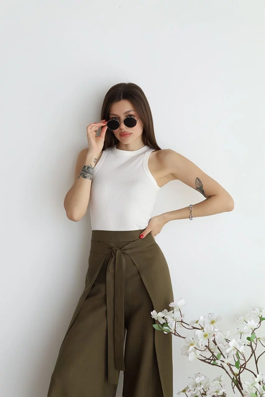 Taikoo | Wide Linen Trousers