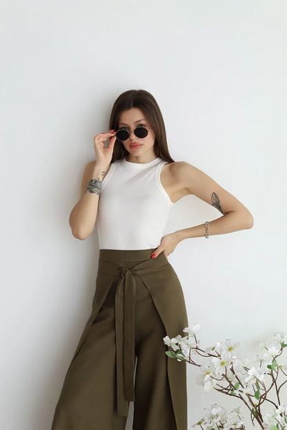 Taikoo | Wide Linen Trousers