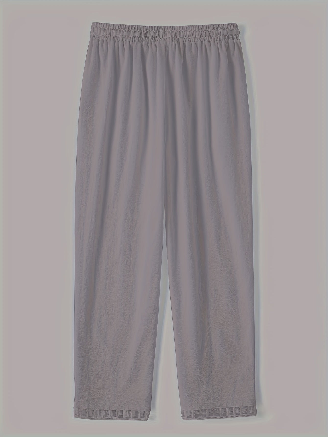 Taikoo | Relaxed Contrast Trim Cropped Pants