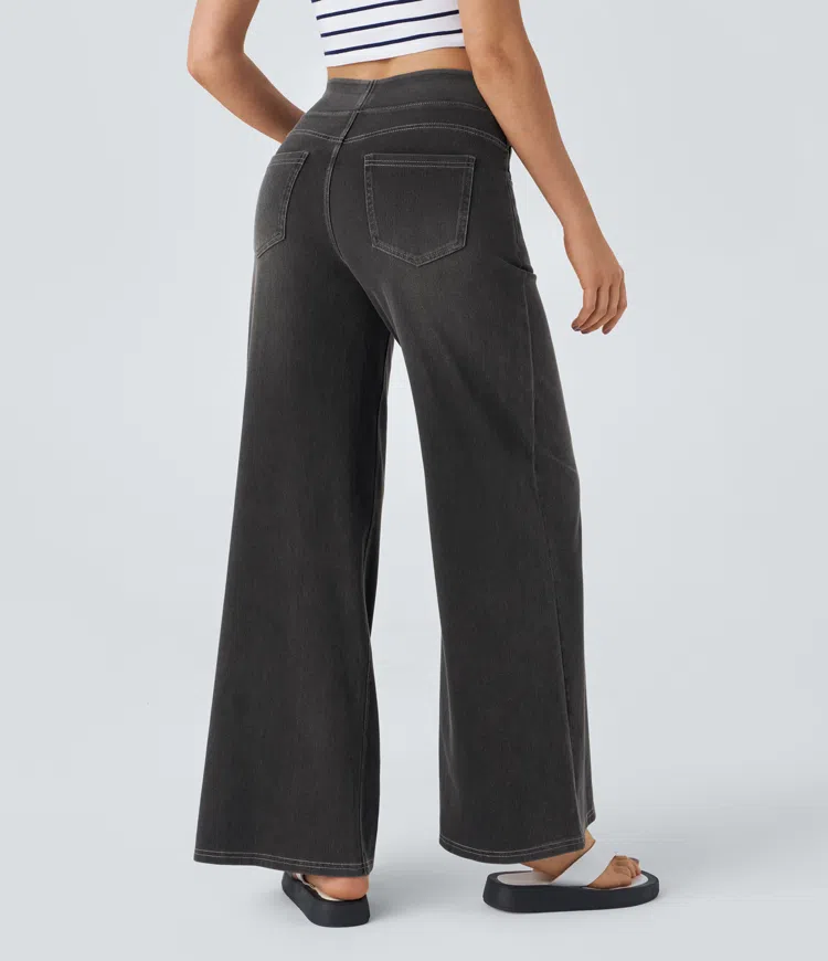 Taikoo | Relaxed Fit Wide-Leg Jeans