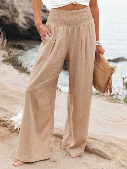 Taikoo | Remi Wide-Leg Linen Trousers