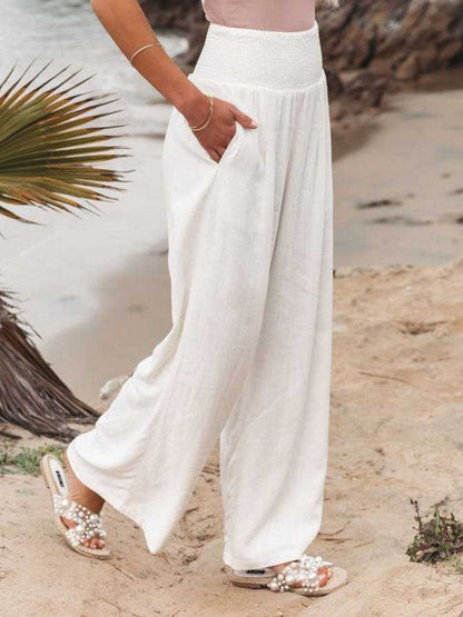 Taikoo | Remi Wide-Leg Linen Trousers