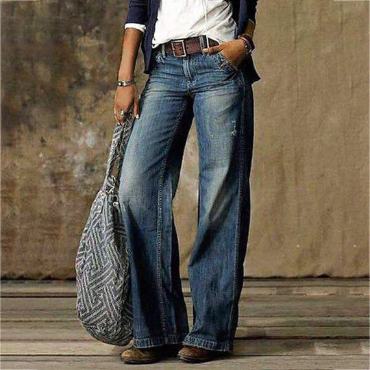Taikoo | Retro Wide Leg Jeans