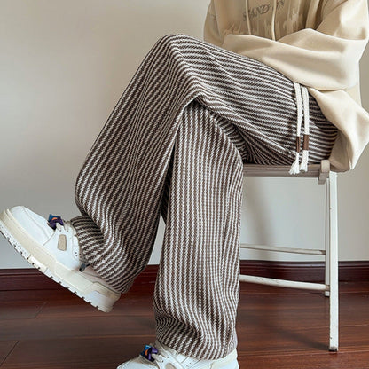 Modern Herringbone Relaxed Sweatpants