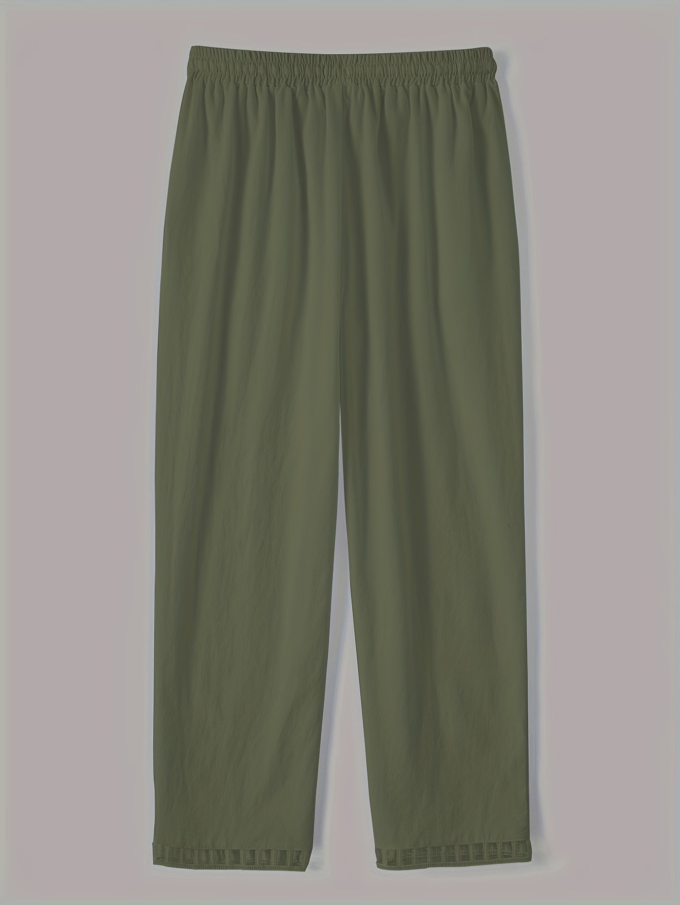 Taikoo | Relaxed Contrast Trim Cropped Pants